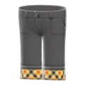 Cuffed Pants (Gray) NH Storage Icon.png