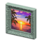 Fancy Frame (Green - Landscape Acrylic Painting) NH Icon.png