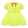 Pintuck-Pleated Dress (Lime) NH Icon.png