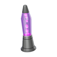 Purple lava lamp