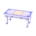 Regal table's Royal blue variant