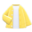 Cardigan-shirt combo's Yellow variant