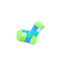 Color-Blocked Socks (Lime) NH Storage Icon.png