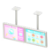 Dual Hanging Monitors (White - Ice-Cream Menu) NH Icon.png