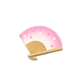 Peachy-Pink Folding Fan NH Icon.png