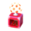 Polka-dot lamp's Peach pink variant