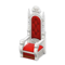 Throne (White - Red) NH Icon.png