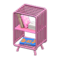Tubular Shelves (Pink - Blue) NH Icon.png