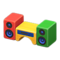 Wooden-Block Stereo (Colorful) NH Icon.png