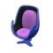 Artsy Chair (Blue - Purple) NH Icon.png