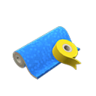 blue wrapping paper