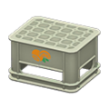 Bottle Crate (Gray - Orange) NH Icon.png