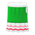Colorful Skirt (Green) NH Storage Icon.png