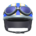 Helmet with goggles's Blue variant