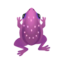 purple bewitched frog