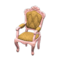 Elegant Chair (Pink - Gold Diamonds) NH Icon.png