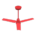 Ceiling fan's Red variant