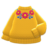 Flower Sweater (Yellow) NH Icon.png
