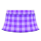 Gingham Picnic Skirt (Purple) NH Icon.png