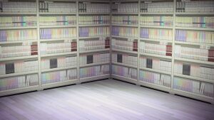 Manga-library wall (New Horizons) - Animal Crossing Wiki - Nookipedia