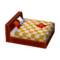 Modern Bed (Red Tone - Yellow Plaid) NL Model.png