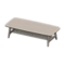 Nordic Low Table (Gray - None) NH Icon.png