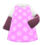 Sleeved Apron (Pink) NH Icon.png