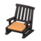 Artful Chair (Black - Orange) NH Icon.png