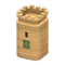 Castle Tower (Light Brown - Tree) NH Icon.png
