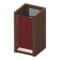Changing Room (Dark Brown - Red) NH Icon.png