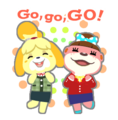 Isabelle & Lottie LINE Animated Sticker.png