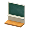 left chalkboard section