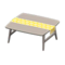 Nordic Table (Gray - Little Flowers) NH Icon.png