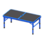 Outdoor Table (Blue - Black)