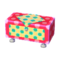 Polka-Dot Dresser (Peach Pink - Melon Float) NL Model.png