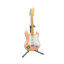 Rock Guitar (Coral Pink - Emblem Logo)
