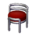 Sleek chair's Red variant