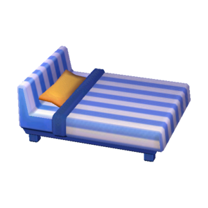 Stripe Bed (Blue Stripe - Blue Stripe) NL Model.png