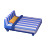 Stripe Bed (Blue Stripe - Blue Stripe) NL Model.png
