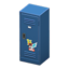 Upright Locker (Blue - Pop)