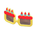 Birthday Shades (Yellow) NH Storage Icon.png