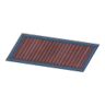 dark bamboo bath mat