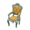 Elegant Chair (Blue - Gold Diamonds) NH Icon.png