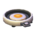 Hot plate's Sunny-side-up egg variant