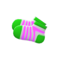 Kiddie Socks (Lime & Pink) NH Icon.png