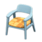 Nordic Chair (Blue - Orange) NH Icon.png