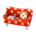 Polka-dot sofa's Red and white variant