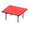 Cool Dining Table (Black - Red) NH Icon.png
