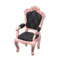 Elegant Chair (Pink - Damascus-Pattern Black) NH Icon.png