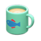 Mug (Turquoise - Fish) NH Icon.png